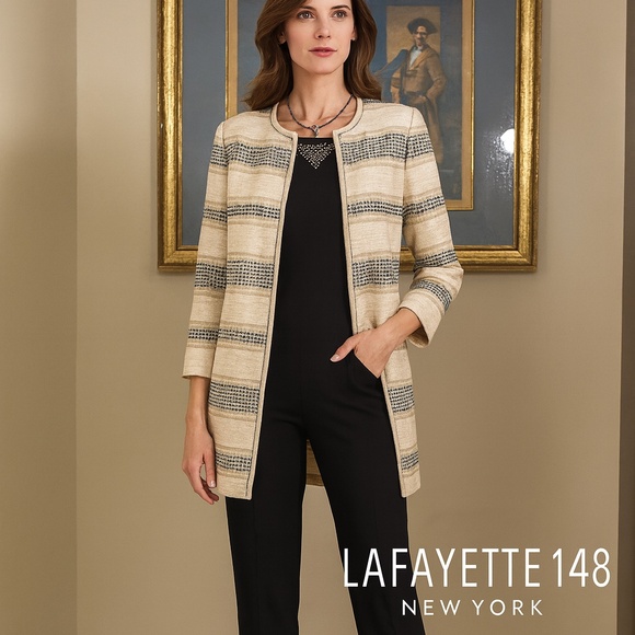 🆕🏷️ :Lafayette 148 New York NWT Retail tags at $698 Italian fabric. - Picture 1 of 13
